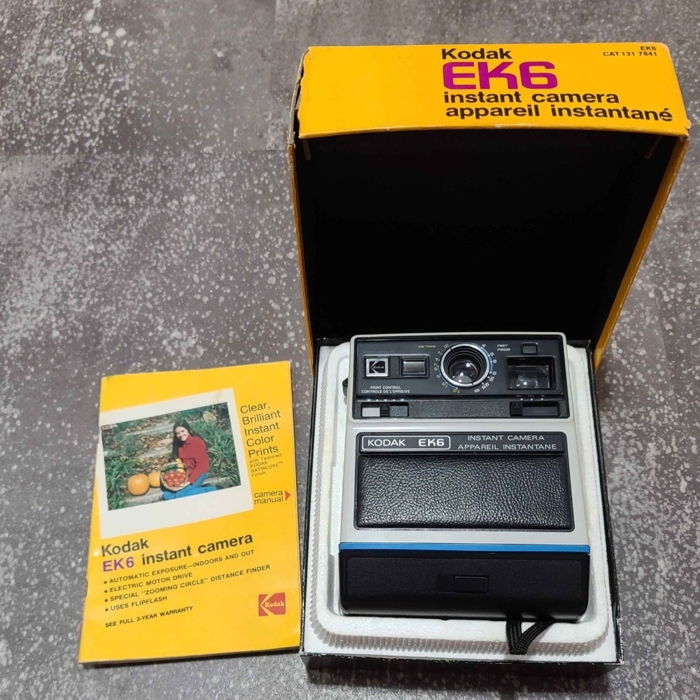 Vintage Kodak EK6 Instant Camera